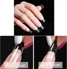 Artificial Reusable 100 Pcs False Nails with Glue 