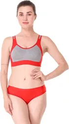 Cotton Blend Lingerie Set for Women 