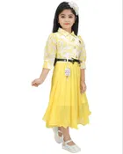 Cotton Blend Frock for Girls 