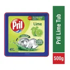 Pril Lime Dishwash Bar 500 g (Tub)