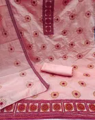 Chanderi Cotton Unstitched Dress Material for Women 