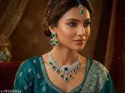Bridal Enchanting Bridal Necklace Set with Royal Touch of Elegance for Women 