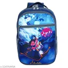 Polyester Backpacks for Kids (Navy Blue, 30 L)