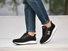 Sports Shoes for Men (Black, 6)