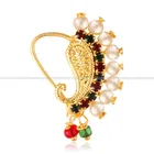 Designer Gold Plated Nosepin for Women 