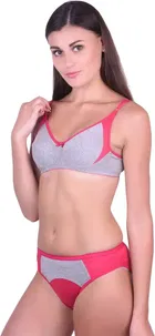 Cotton Blend Lingerie Set for Women 