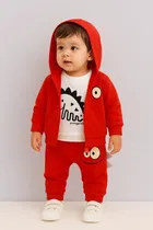 Cotton Printed Clothing Set for Boys 