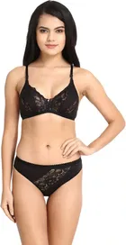 Silk Blend Lingerie Set for Women 
