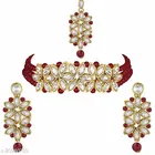 Elegant Alloy & Pearl Jewellery Sets