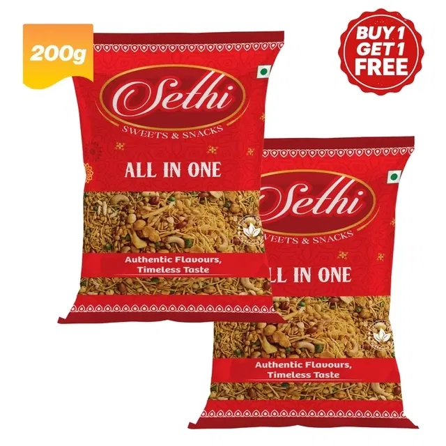 सेठी आल इन वन 2X200 g (बय 1 गेट 1 फ्री)