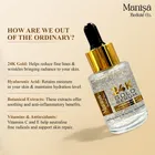 Manisa Beaute 24K Gold Face Serum With 2% Hyaluronic Acid Face Serum, 30 ml
