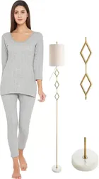 Polycotton Full Sleeves Thermal Set for Women 