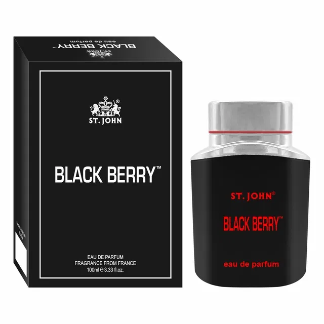 St.जॉन ब्लैक बेर्री इयु डी परफ्यूम फॉर लॉन्ग लास्टिंग फ्रैग्रंज 100 ml