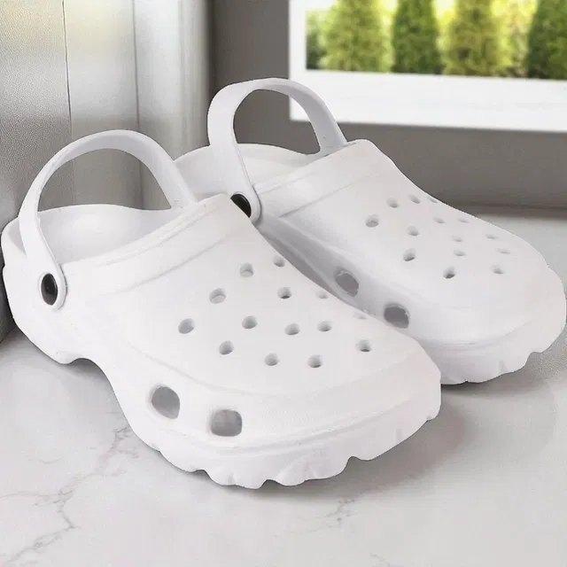Clogs for Men, White (8)