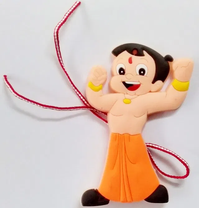 Plastic Chota Bheem Rakhi for Kids (Multicolor, Pack of 1)