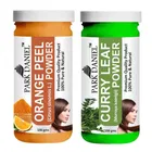 Park Daniel 100% Pure & Natural Orange Peel Powder & Curry Leaf Powder 