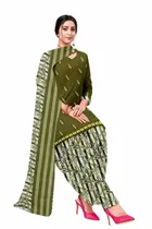 शारदा क्रिएशन क्रेप फ्लोरल प्रिंट सलवार सूट अस्टीचड 