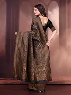 Banarasi Silk Embroidered Saree for Women 