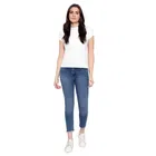 Denim Straight Fit Jeans For Women, Blue 