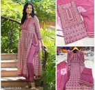 Rayon Printed Kurta with Pant & Dupatta for Women 
