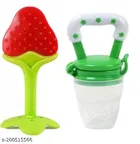Babies Fruit Feeder Kids Nipple Pacifier For Fruit Vegetable And Fruit Shape Silicone Teether 