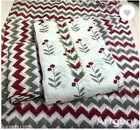 Cotton Printed Salwar Suit Material for Women 