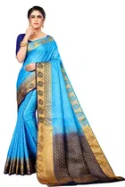 Blaton Silk Embellished Saree for Women 