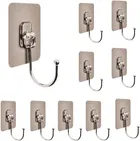 Waterproof Self Adhesive Large Wall Hooks for Home 