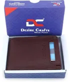 PU Leather Men's Wallet – Slim, Bifold Design with Card & Cash Compartments 