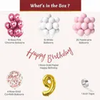 9th Happy Birthday Balloon Decoration Kit, Multicolor, Pack Of 57
