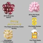 58 Pcs 8th Birthday Decoration kit, Multicolour, Set of 1