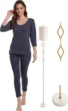 Polycotton Full Sleeves Thermal Set for Women 
