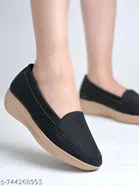 Shoetopia Girls Casual Shoes Black 