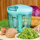 Manual Vegetable Chopper, 5 Blades, 