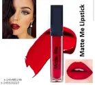 Combo of Matte Me Liquid Waterproof Lipstick with 6 Pcs Makeup Blenders 