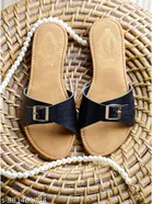 Solid Flat Sandals for Women 
