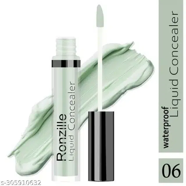 Ronzille Liquid Concealer (Green Corrector, 10 g)