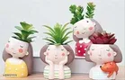 Ceramic Decorative Girls Pot for Home Decor 