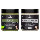 Natural Amla & Activated Charcoal Powder for Skin & Hair 