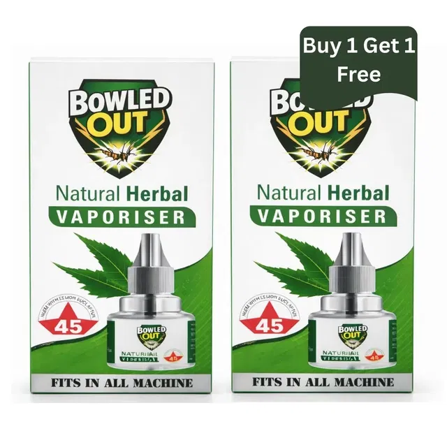बोल्ड आउट हर्बल लिक्विड वपूरिज़र रिफिल 2X45 ml (बय 1 गेट 1 फ्री)