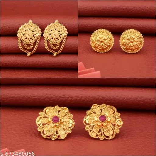 High Quality Earrings/Studs/Bali Combo