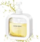 Plastic Refillable Liquid Soap Dispenser for Bathroom (Multicolor, 300 ml) (Pack of 1)