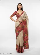 Bandhani Printed Dola Silk Saree for Women 