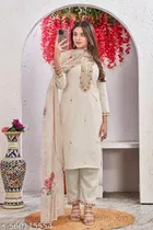 Cotton Silk Kurti With Bottomwear for Women 