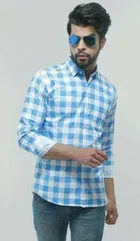 Casual Men's Checkered Shirt 