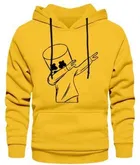 Fleece Printed Hoodie for Men 