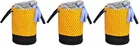 Canvas Laundry Bag,Yellow,  