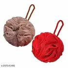 Plastic Bathing Loofah (Assorted, Pack of 2)