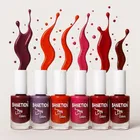 Banetion High Gloss & Long Stay Nail Polish Combo (Pack Of 6) (Endria-115)