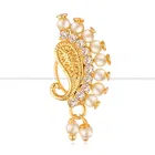 Designer Gold Plated Nosepin for Women 